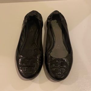 Tory Burch black flats size 8.5